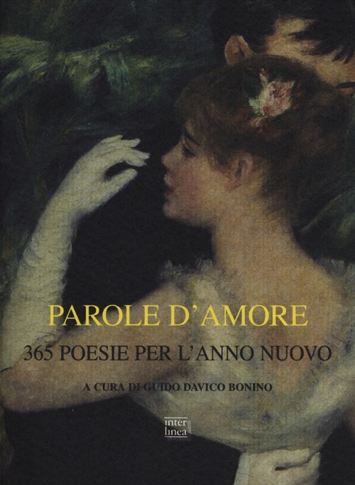 Copertina libro Parole d 'amore 365 poesie per l'anno nuovo