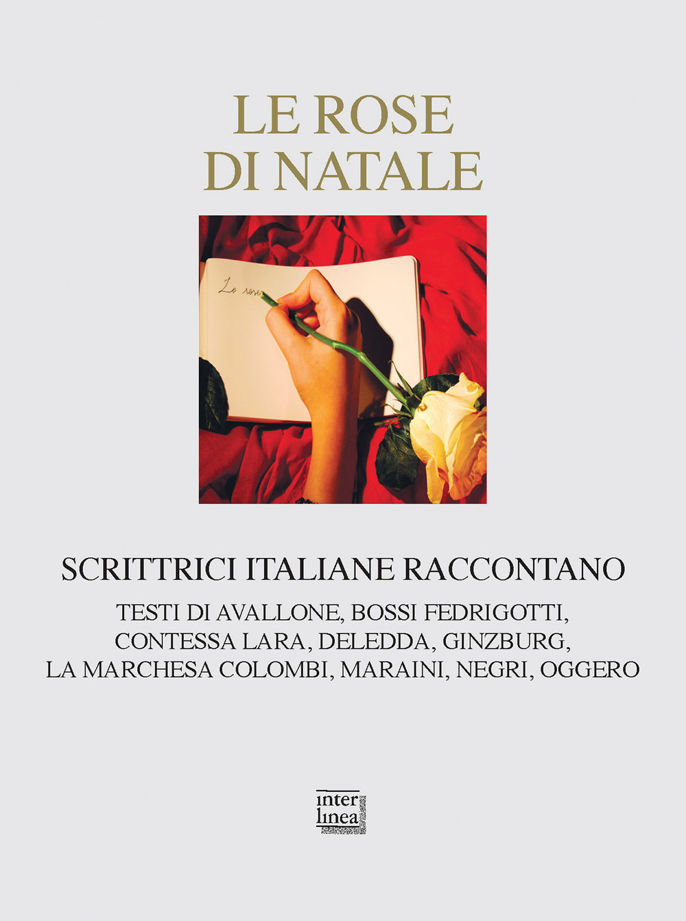 Copertina libro Rose di Natale Scrittrici italiane raccontano