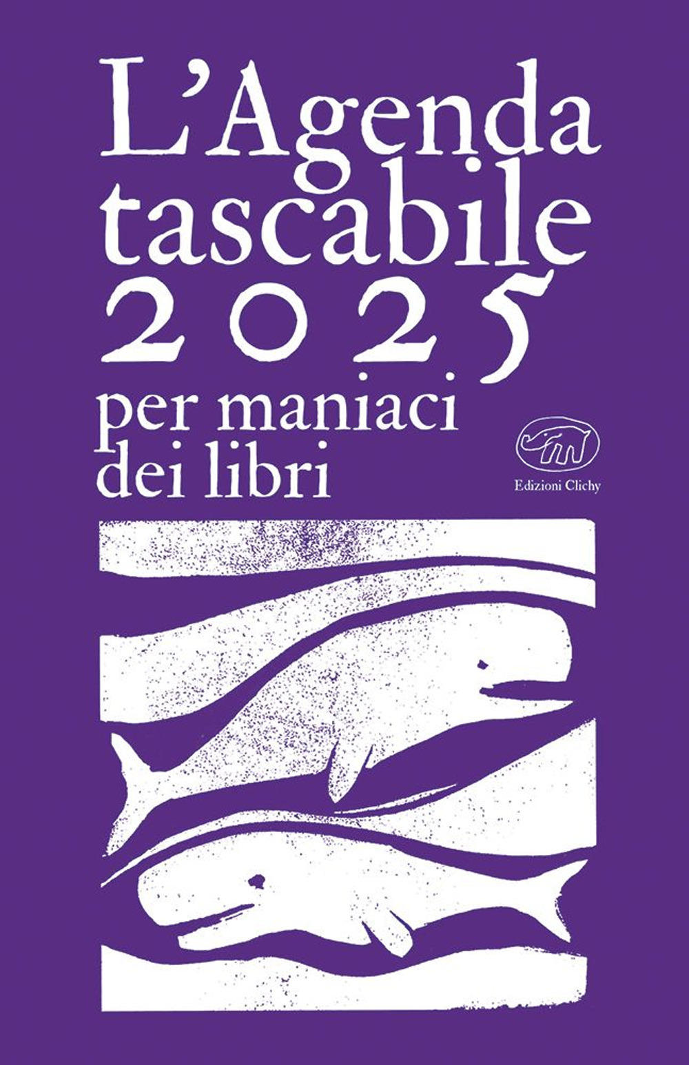 Copertina libro Agenda Tascabile 2025 per maniaci di libri