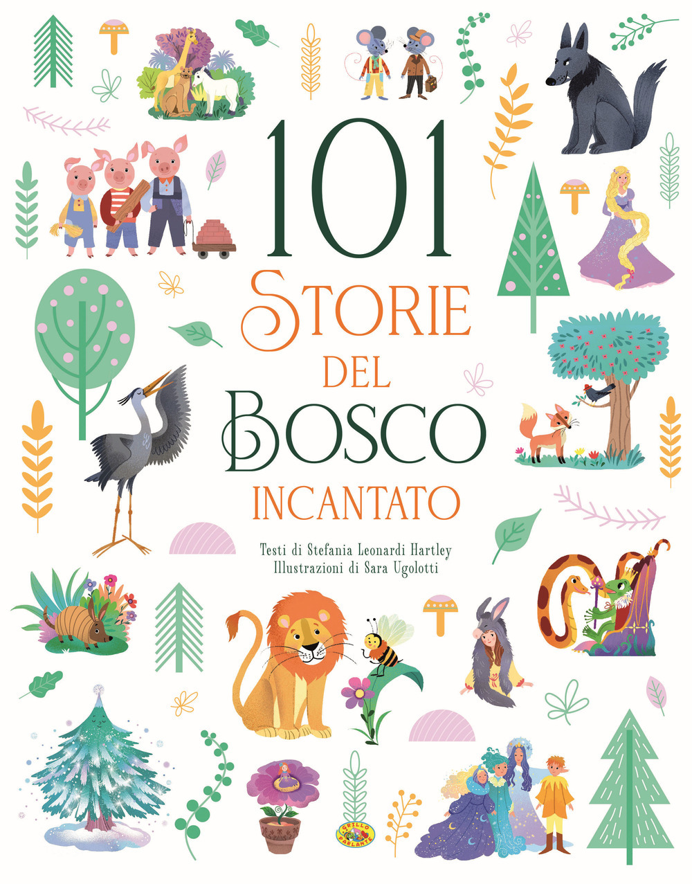 Copertina libro 101 Storie del Bosco incantato