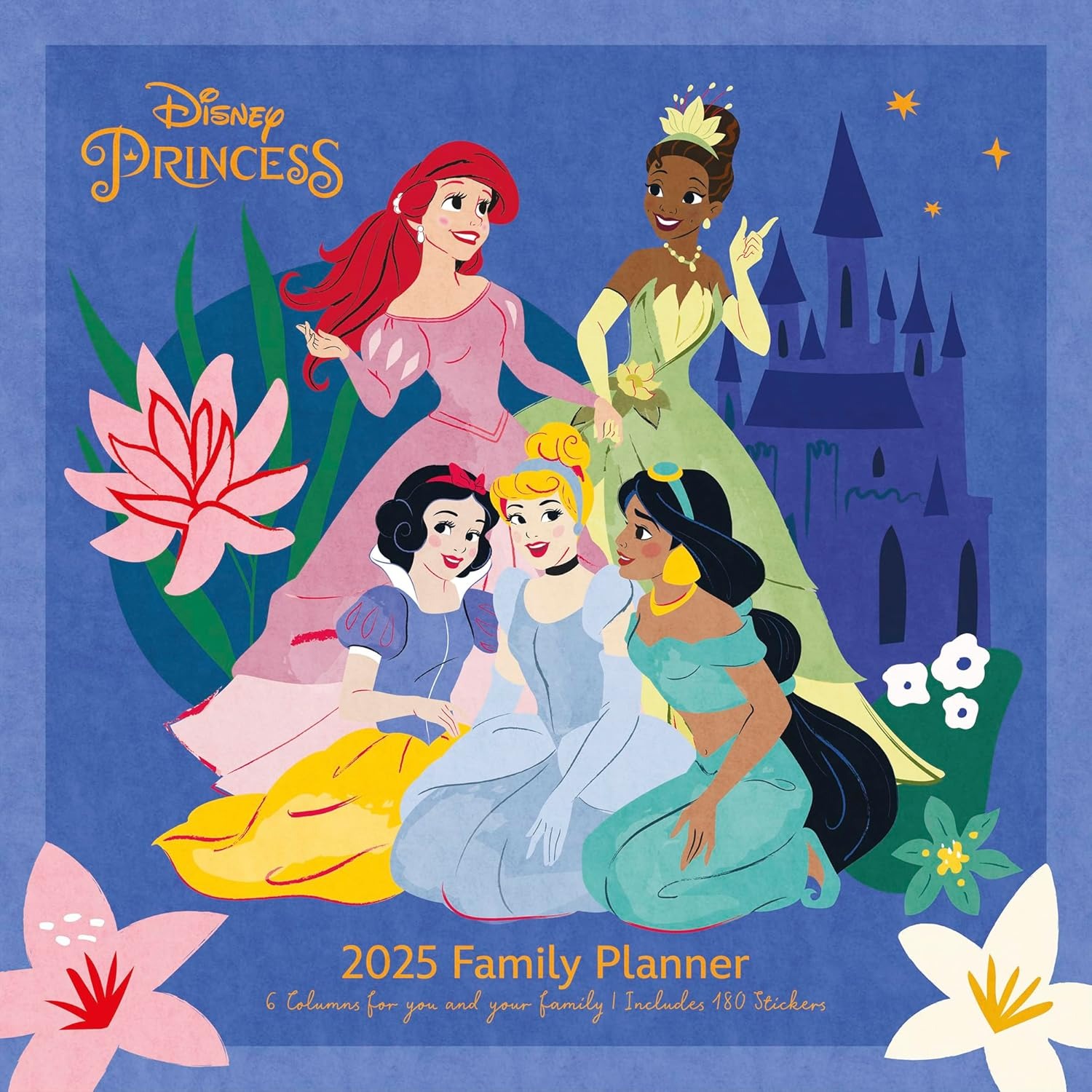 Copertina libro Princess Family Planner 2025