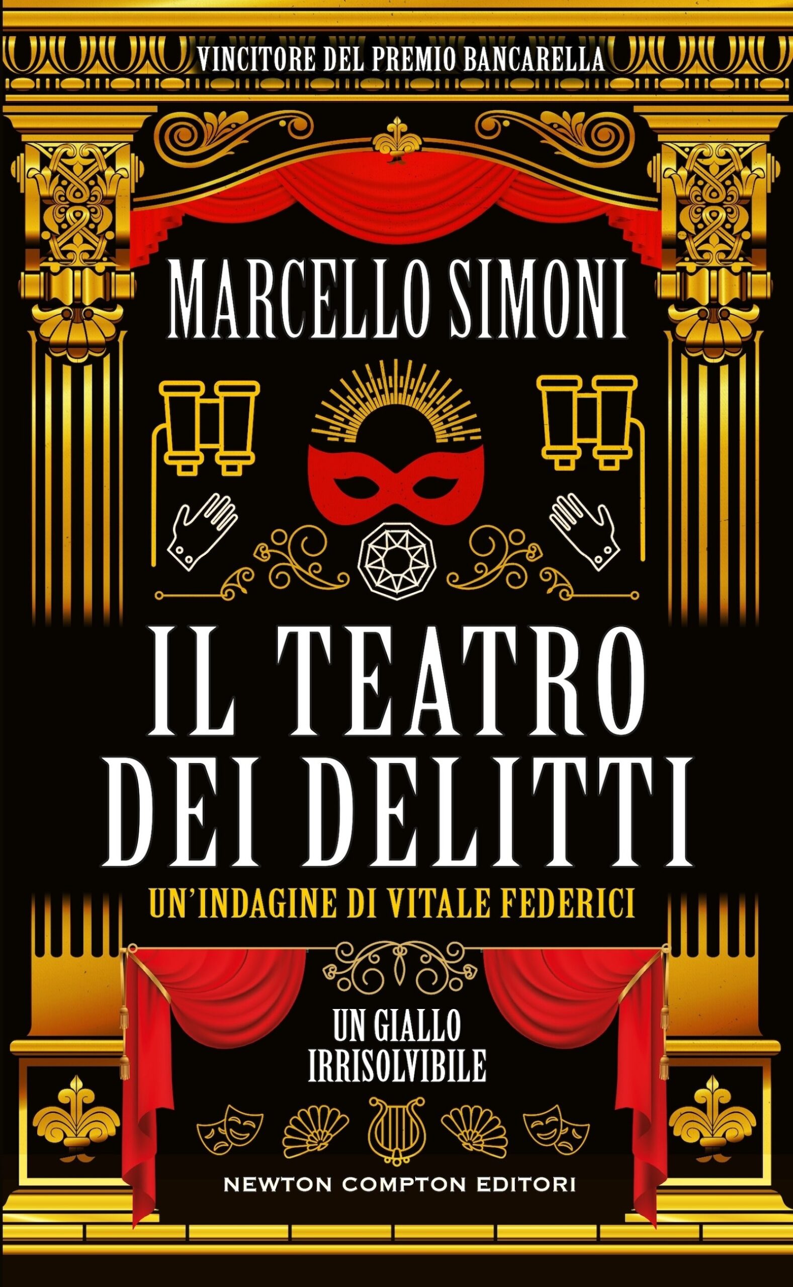 Copertina libro Teatro dei delitti Un indagine di Vitale Federici