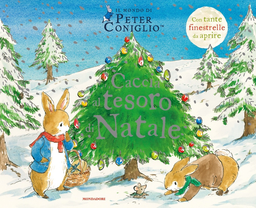 Copertina libro Peter Coniglio Caccia al tesoro di Natale