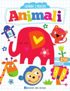 Copertina libro Animali  Grandi Stickers