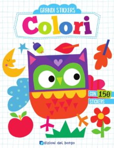 Copertina libro Colori Grandi Stickers