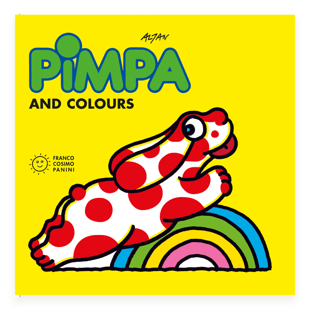 Copertina libro Pimpa and Colours