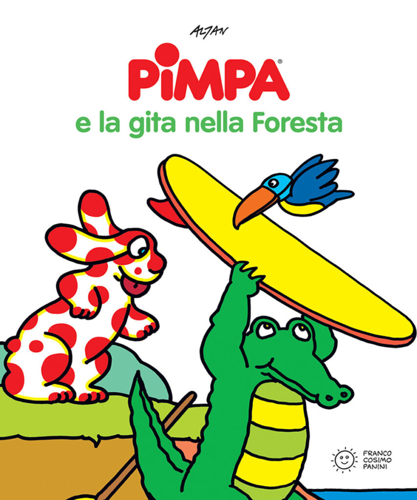 Copertina libro Pimpa e la gita nella foresta