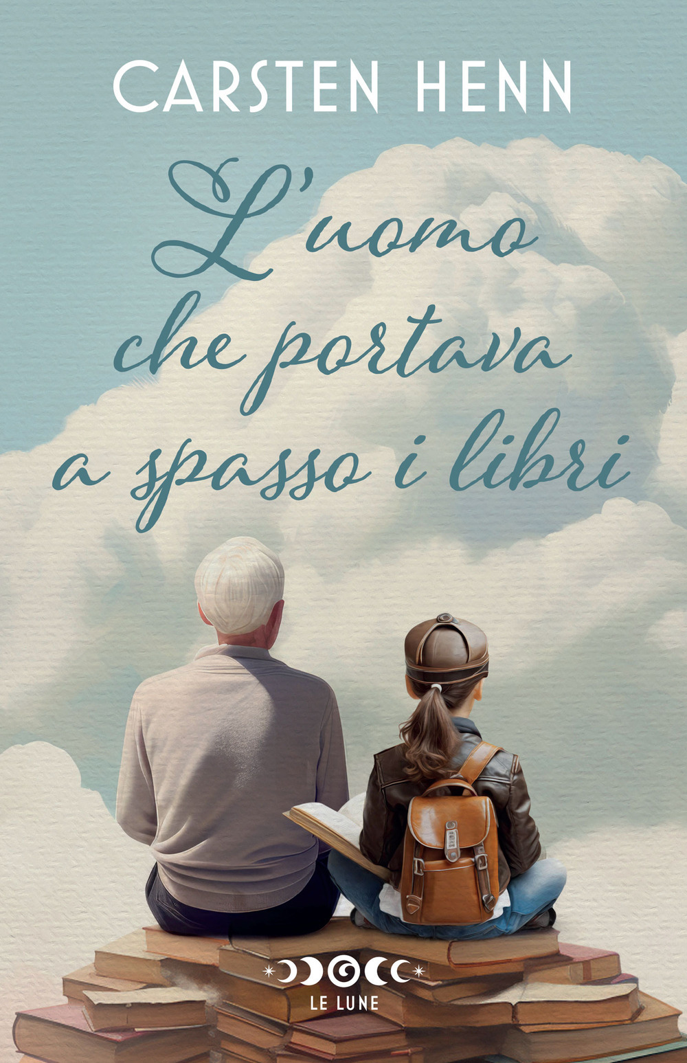 Copertina libro Uomo che portava a spasso i libri