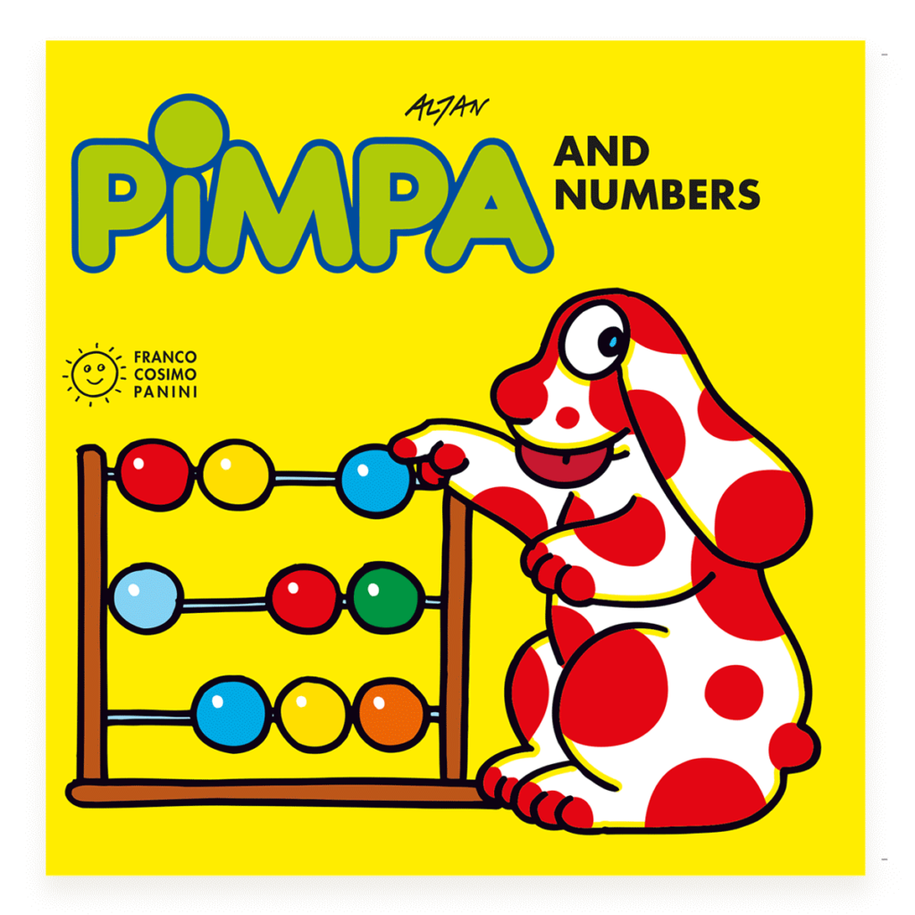 Copertina libro Pimpa and Numbers