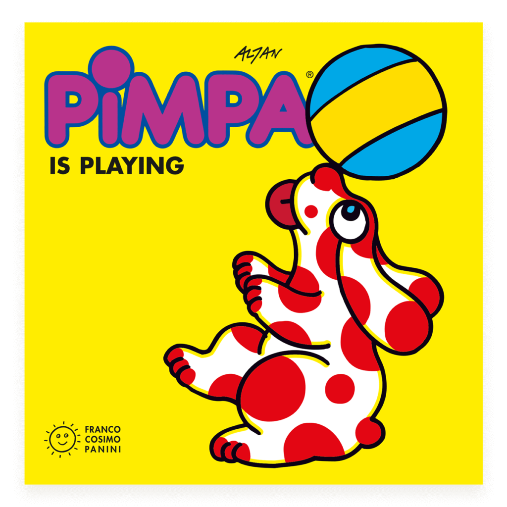 Copertina libro Pimpa is Playing