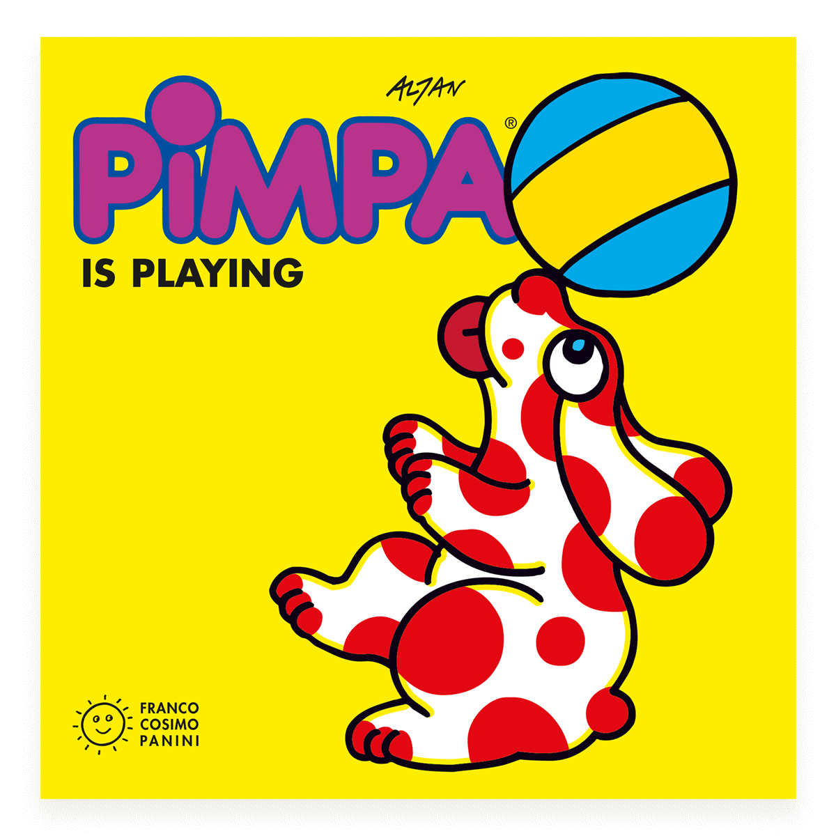 Copertina libro Pimpa is Playing